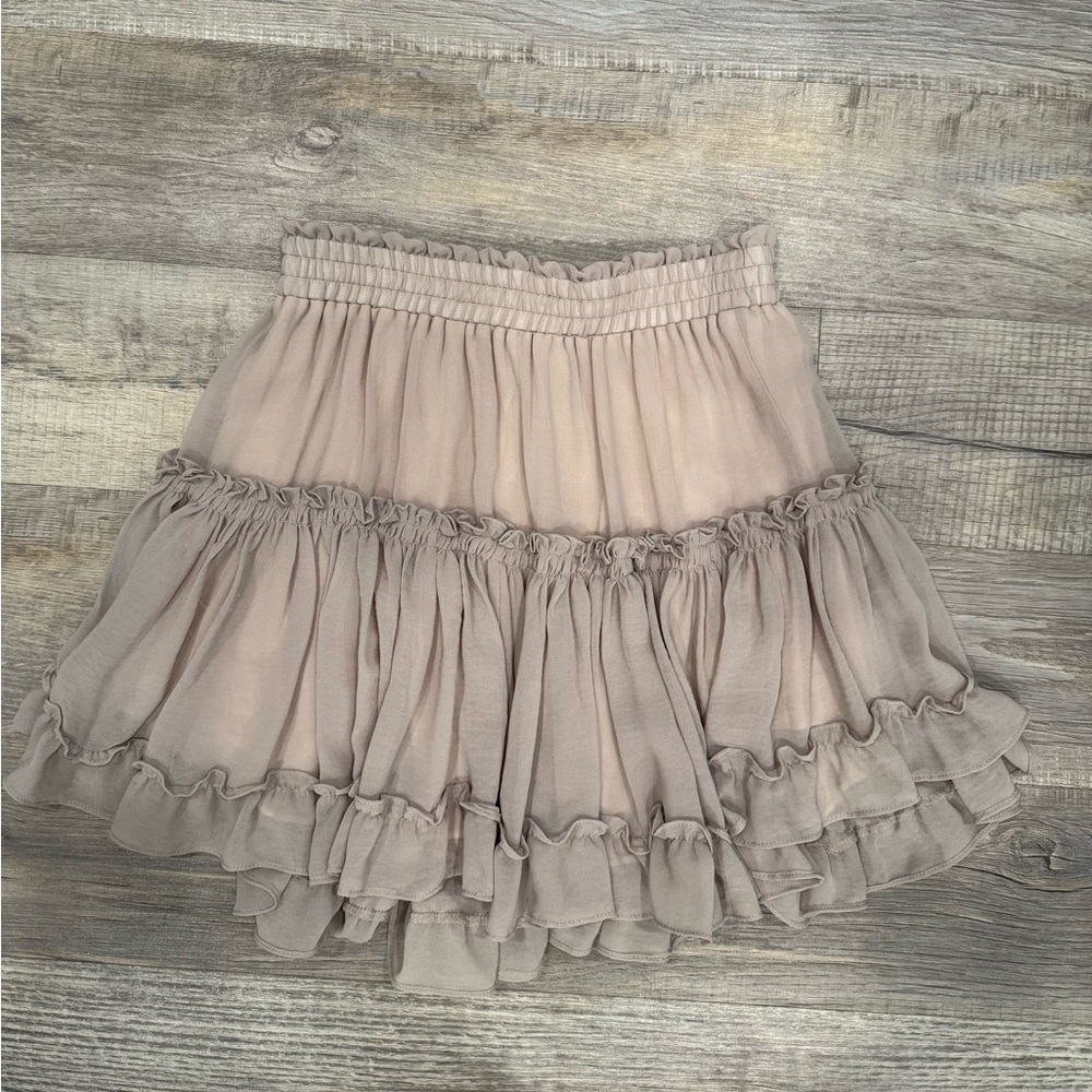 MISA Ruffled Skirt
